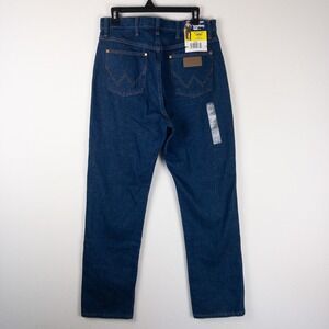 Wrangler Cowboy Cut Jeans Womens Size 13 (32x32) Blue Slim Fit Western Rodeo New